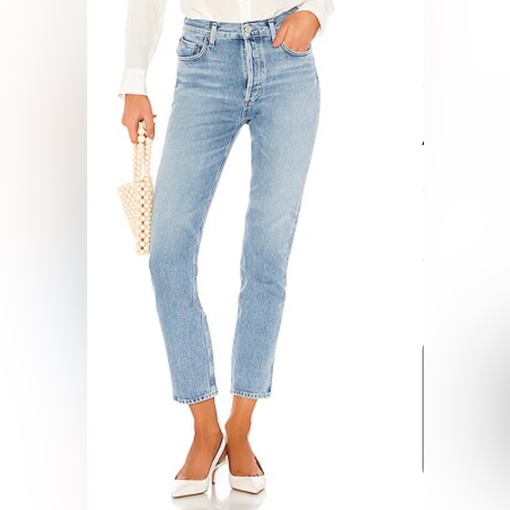 Agolde Remy High-Rise Straight Jeans